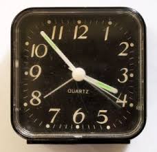 The alarm clock, start early!
