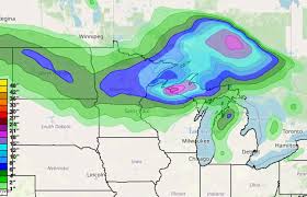 A winter storm is on the way. How much snow could fall in Michigan