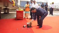 MDL holds Keel Laying Ceremony of first ship of project MPV- Yard 21001