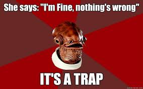Image result for Im fine meme