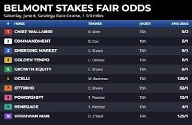 Belmont Stakes fair odds: Derby exacta isn't worth betting back