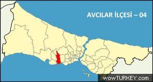 Image result for avcılar haritası