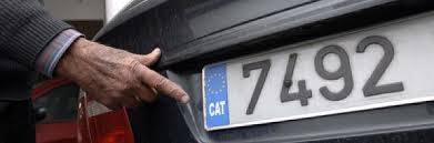 Resultat d'imatges de matricula cat