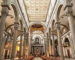 Image of Filippo Brunelleschi Basilica of San Lorenzo interior