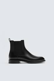 DRESS CHELSEA BOOTS - Black | ZARA United States