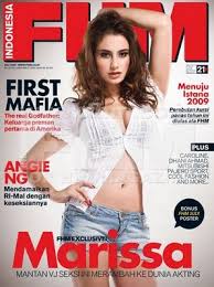 Hasil gambar untuk model majalah fhm