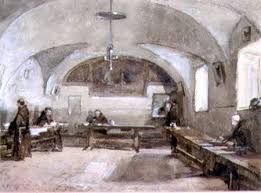 Interior of the Capuchin Convent at Alba - Hugh Carter als ... - interior_capuchin_convent_alb_hi