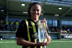 Felicia Schroder, máxima goleadora de la Women’s Europa Cup