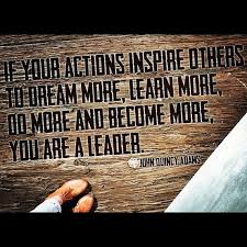 john quincy adams quote about being a leader | Vim &amp; Vintage ... via Relatably.com