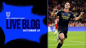 UEFA Champions League Live Updates, Scores, Highlights and Standings (10/21)