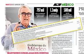 Acusado por EU supera ingresos de Presidenci­a | 24 Horas - El diario sin limites