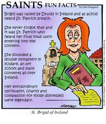 St. Brigid of Ireland - Saints &amp; Angels - Catholic Online via Relatably.com