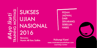 Hasil gambar untuk KATA MOTIVASI UN