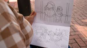One Nation colouring book intended for kids depicts Bluey being robbed - ABC News & Headlines - Australian Broadcasting Corporation
