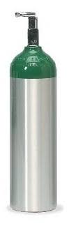 Oxygen Cylinders Aluminum/No Sales Tax