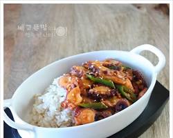 매콤한 문어볶음