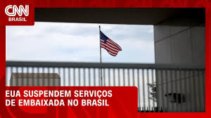 EUA suspendem serviços da Embaixada no Brasil por questões de segurança