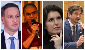 Paraná Pesquisas: Tebet, Derrite, Marina e André do Prado aparecem empatados na disputa ao Senado por SP