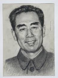 06 Wei Qimei, “Zhou Enlai and Norman Bethune” draft, 27 x 20 cm, charcoal on paper, 1970s. by Sue Wang on Jul 24, 2013 • 2:41 pm No Comments - 06-Wei-Qimei-%25E2%2580%259CZhou-Enlai-and-Norman-Bethune%25E2%2580%259D-draft-27-x-20-cm-charcoal-on-paper-1970s