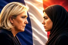 Marine LE PEN chce zakazu chust islamskich. Referendum przed wyborami 2027