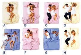 Image result for sleeping positions for couples and what they mean