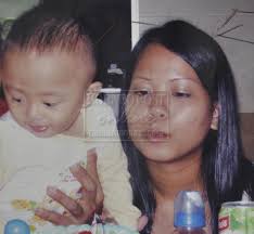 ... told police that his wife Linda Itang, 28, and their child Simon left ... - 000000526655