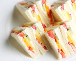 スイーツサンドのレシピ