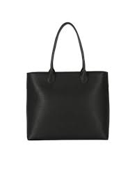 Trussardi Lily Shopping bag with front zipped pocket black