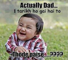 Funny Baby Pic Actually Dad - IndianFunPic.com via Relatably.com