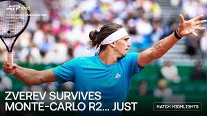 Alexander Zverev Rallies to Defeat Cristian Garin in Monte-Carlo Masters