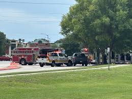 Charleston County EMS ambulance involved in fire on Shelmore Boulevard in Mt. Pleasant — WCBD News 2