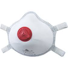 DELTA PLUS M1300VC MOULDED DISPOSABLE VALVED MASKS P3 5 PACK ...