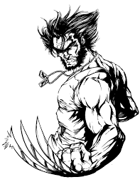 Image result for coloring pages wolverine
