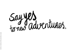 Quotes | Say yes | Coeur Blonde via Relatably.com