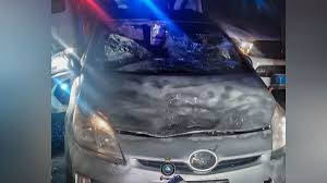 Police officer in critical condition after being hit by car with alleged drug and robbery suspects