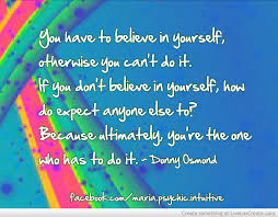 Supreme five memorable quotes by donny osmond images English via Relatably.com