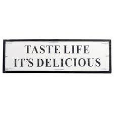 Taste life - it&#39;s delicious! Amen! | Signs - Eat, Drink &amp; Being ... via Relatably.com