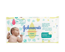 Johnson's Baby CottonTouch Newborn Wipesの画像