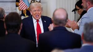 Freewheeling Trump veers off on tangents at Faith Office luncheon