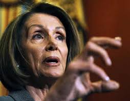 ... with a picture of a frantic looking Nancy holding up a claw-like hand a ... - pelosi