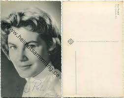 Eva Probst - Original-Autogramm - UFA 1956 ...