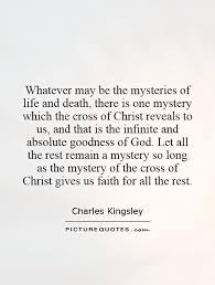 Whatever may be the mysteries of life and death, there is one... via Relatably.com