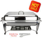 Chafing Dish Pans Sets New Used Chafing Dish eBay