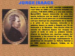 Resultado de imagen de Jorge Issac 150 años