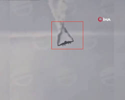 tsk c130 kargo uçağı enkaz görüntüleri resmi