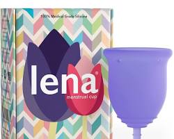 Image of Lena Menstrual Cup on Amazon