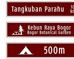 Gambar Rambu Petunjuk Tempat Wisata