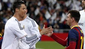 Hasil gambar untuk Foto Ronaldo dan Messi