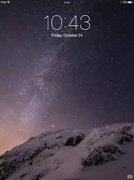 Résultat de recherche d'images pour ""ipad" "lock screen" contents"