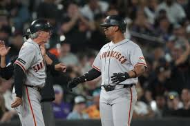 Giants Rockies Baseball